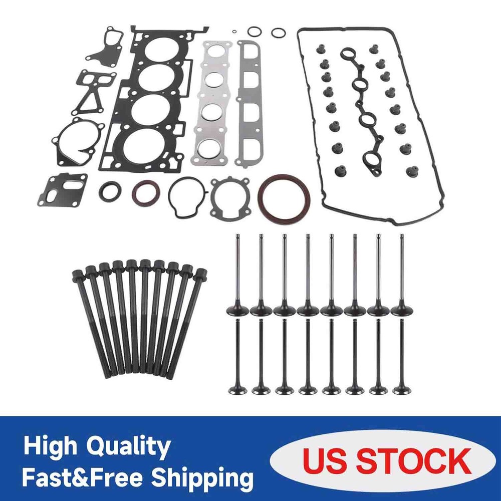 Head Gasket G4KF Cylinder Set w/ Bolts For Hyundai Genesis Coupe KIA Optima 2.0T