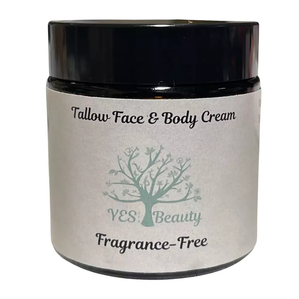Just Tallow Face & Body Cream - 100% Grass Fed Beef - Perfect for Baby Skin Too