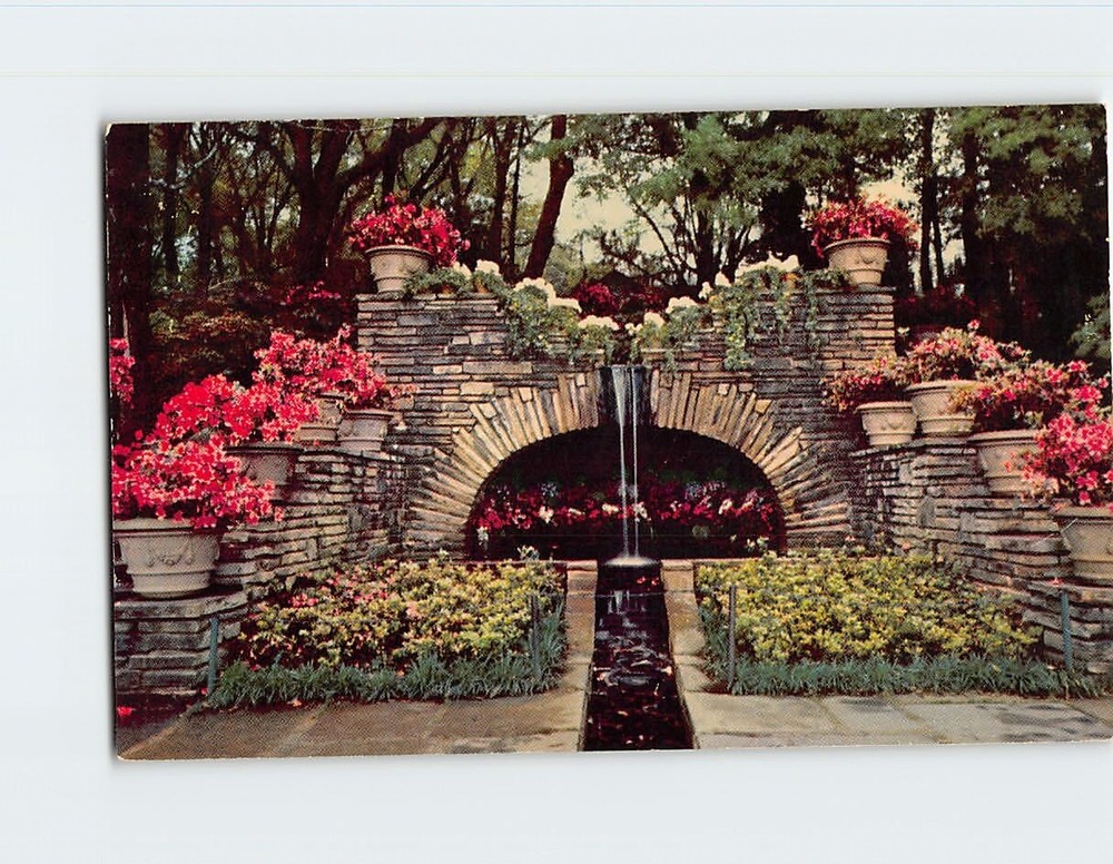 Postcard Grotto Bellingrath Gardens Mobile Alabama USA