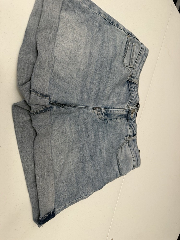 Hudson Women's Blue Jeans Shorts, Size 8, Denim Stretch