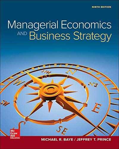 Managerial Economics & Business - Hardcover, by Baye Michael; Prince - Very Good
