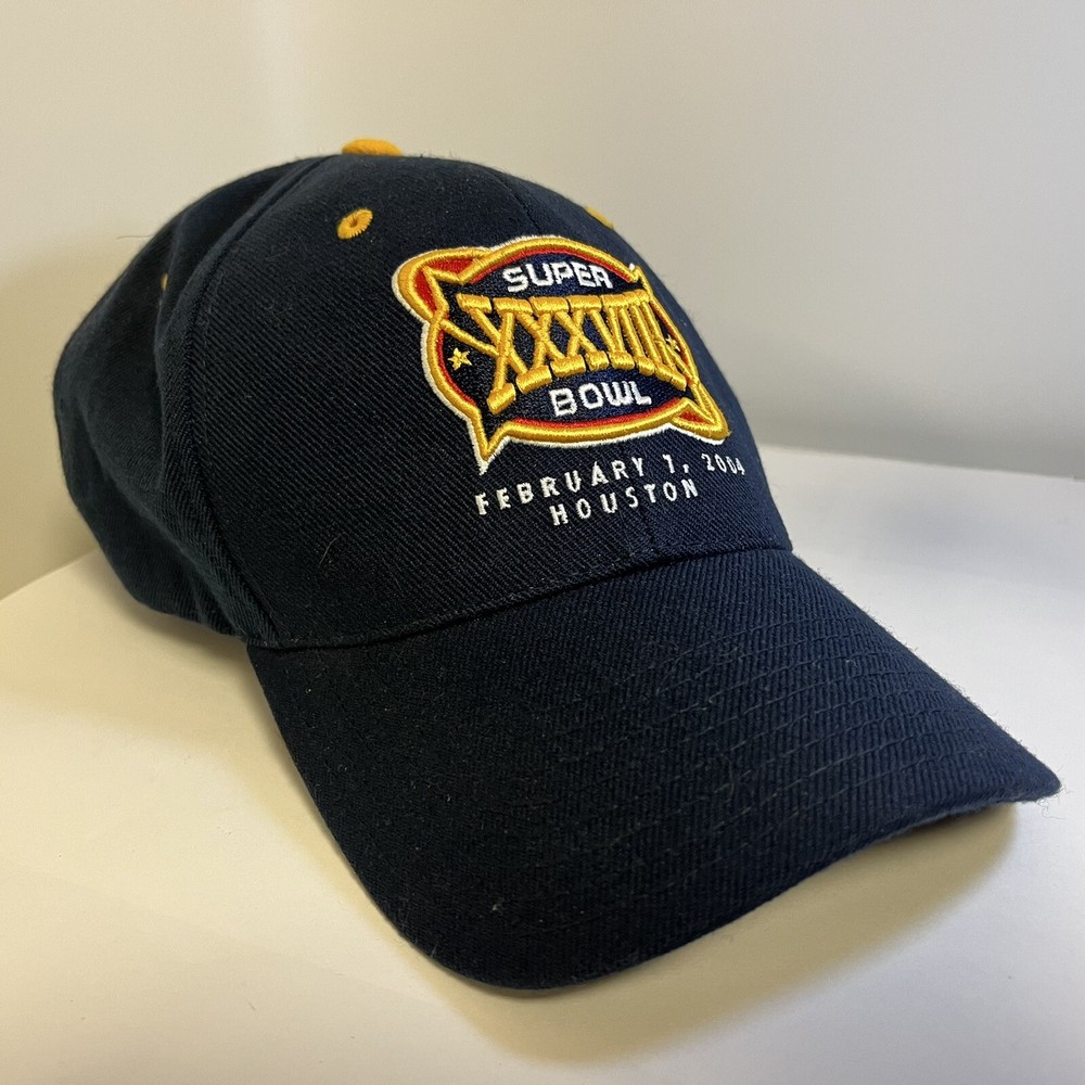 ⭐️ NFL CHAMPS 2004 REEBOK Vintage New England Patriots Super Bowl XXXVIII 38