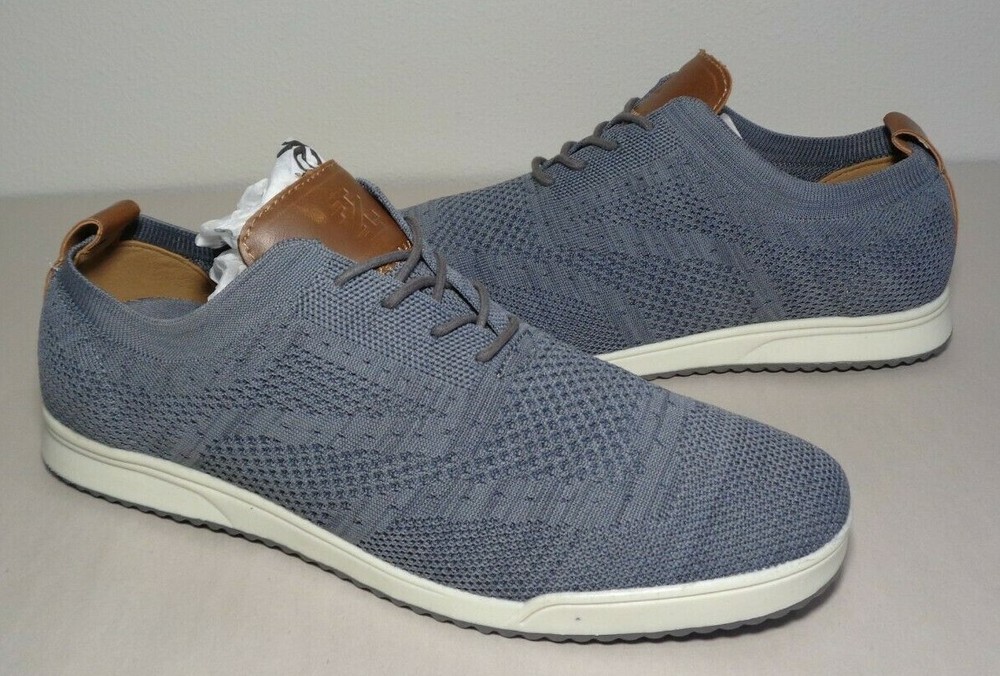 Izod Size 9.5 M BREEZE Grey Fabric Oxfords New Men's Shoes