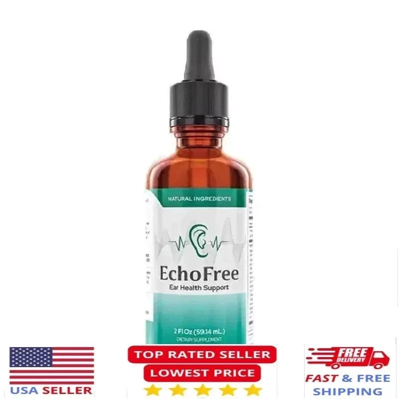 Echo Free Tinnitus Drops – Natural Ringing Ears Relief & Ear Care