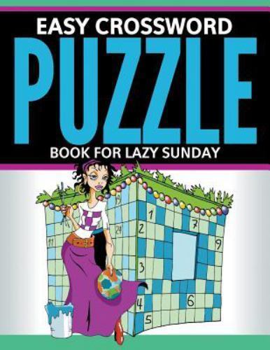 Easy Crossword Puzzl For Lazy Sunday, Brand New, Free shipping in the US