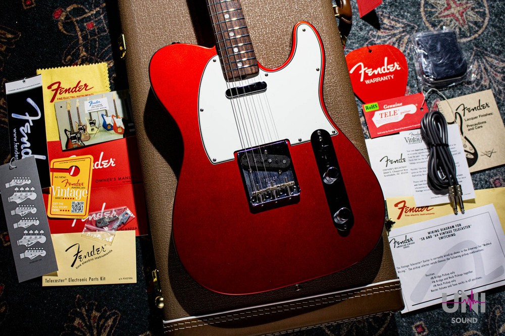 Fender American Vintage 64 Telecaster Candy Apple Red 2013