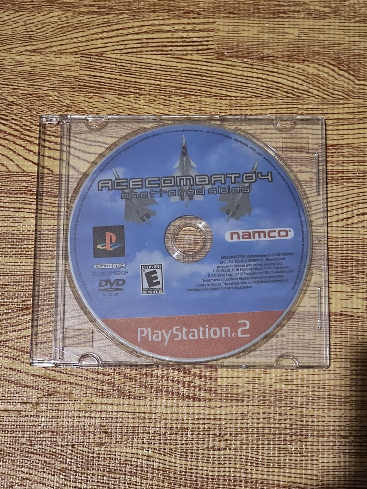 Ace Combat 4 Disc Only for PlayStation 2 PS2 Classic Flight Combat Game-image