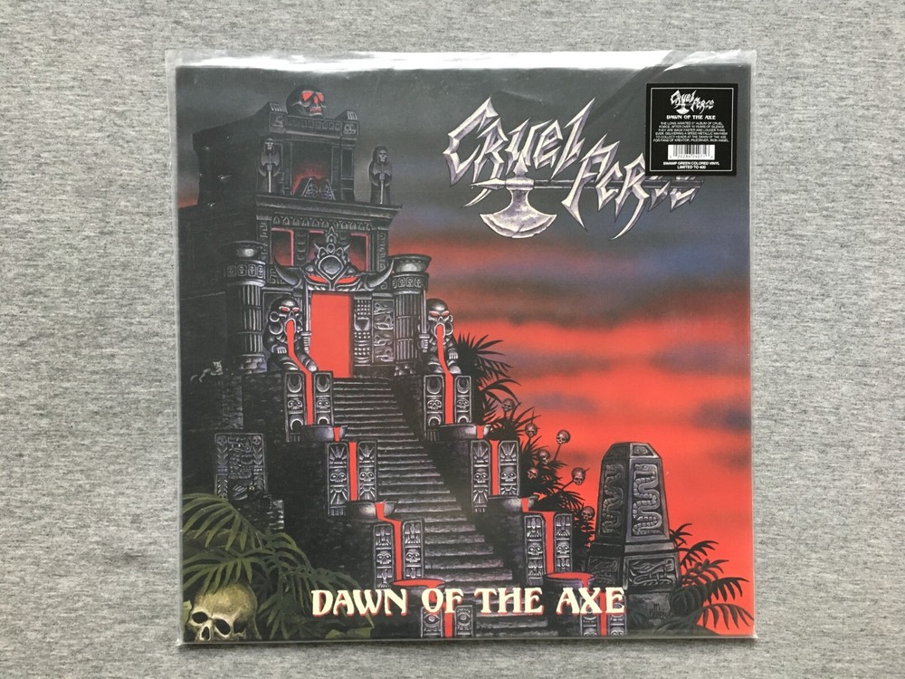 2023 CRUEL FORCE DAWN OF THE AXE M/NM METALLICA SLAYER KREATOR SODOM VENOM RARE