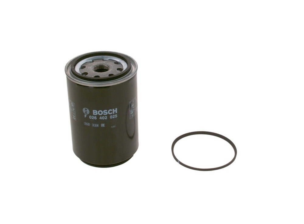 F 026 402 025 Bosch Fuel Filter for DAF, Mercedes-Benz, Scania, Volvo