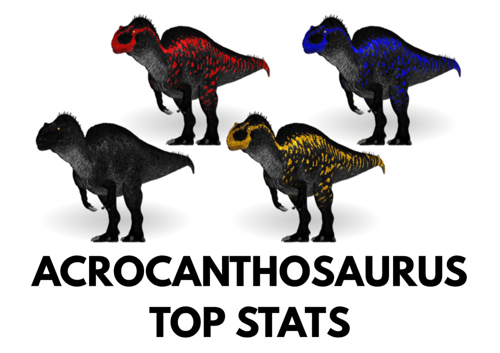 Acro TOP STATS Clone Ark Survival Ascended Official PVE