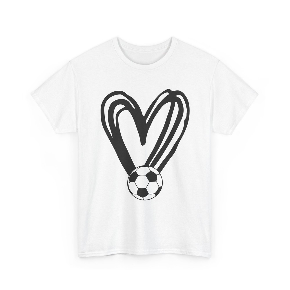 Soccer Heart Shirt, Sports Soccer Lovers Soccer Player Women Men Shirt