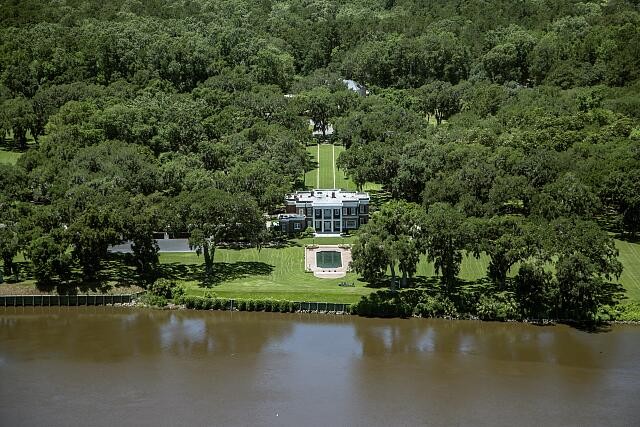 Richmond Hill Georgia Ford Plantation Aerial View 2017 Riverfront Estate