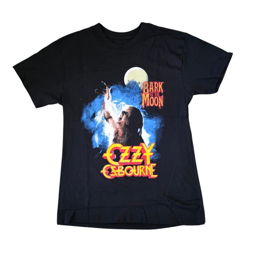 Ozzy Osbourne Bark at the Moon T-Shirt Medium Black Band Tee