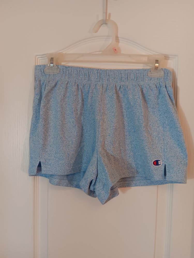 Champion Women's Athletic Shorts,  Size S, Blue, Cotton
