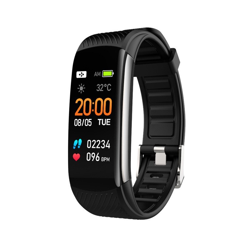 C6T Smart Health Band | Body Temperature Monitor | Blood Pressure, Heart Rate