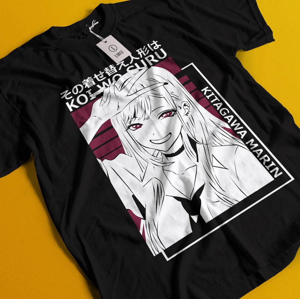 My Dress Up Darling Shirt Marin Kitagawa T-Shirt Anime Lovers Gift Tshirt Waifu