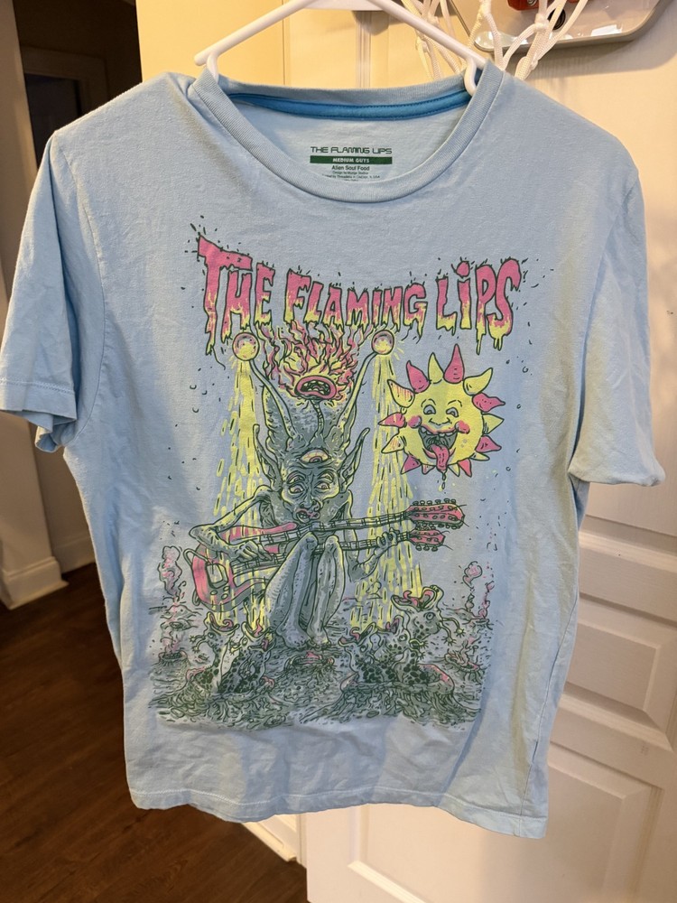 The Flaming lips medium Alien Soul Food threadless T-Shirt