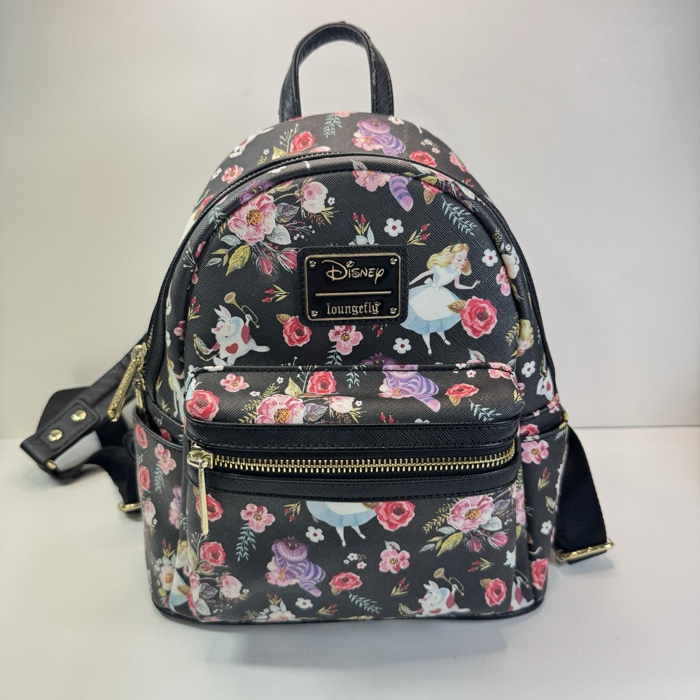 Disney Loungefly Backpack Alice In Wonderland