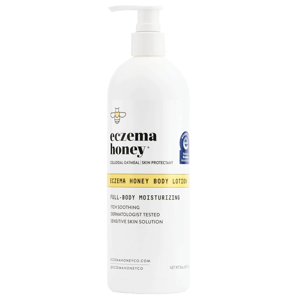 Oatmeal Body Lotion for Eczema Relief & Dry Skin Repair