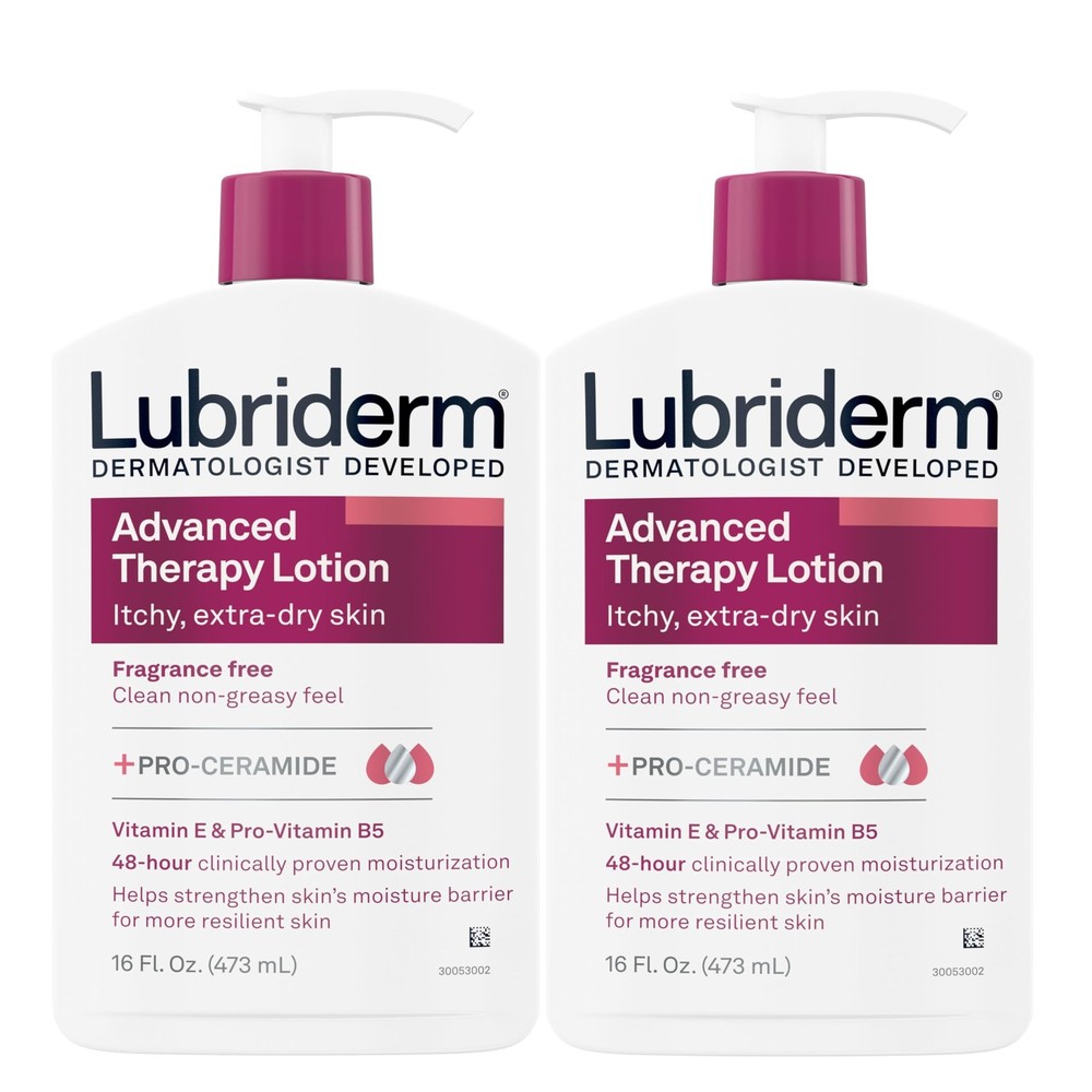 Fragrance-Free Advanced Therapy Hand & Body Lotion with Pro-Ceramides for Deep Moisture