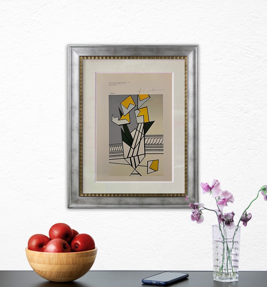 Roy Lichtenstein, Original Hand-signed Lithograph with COA & Appraisal of $3,500