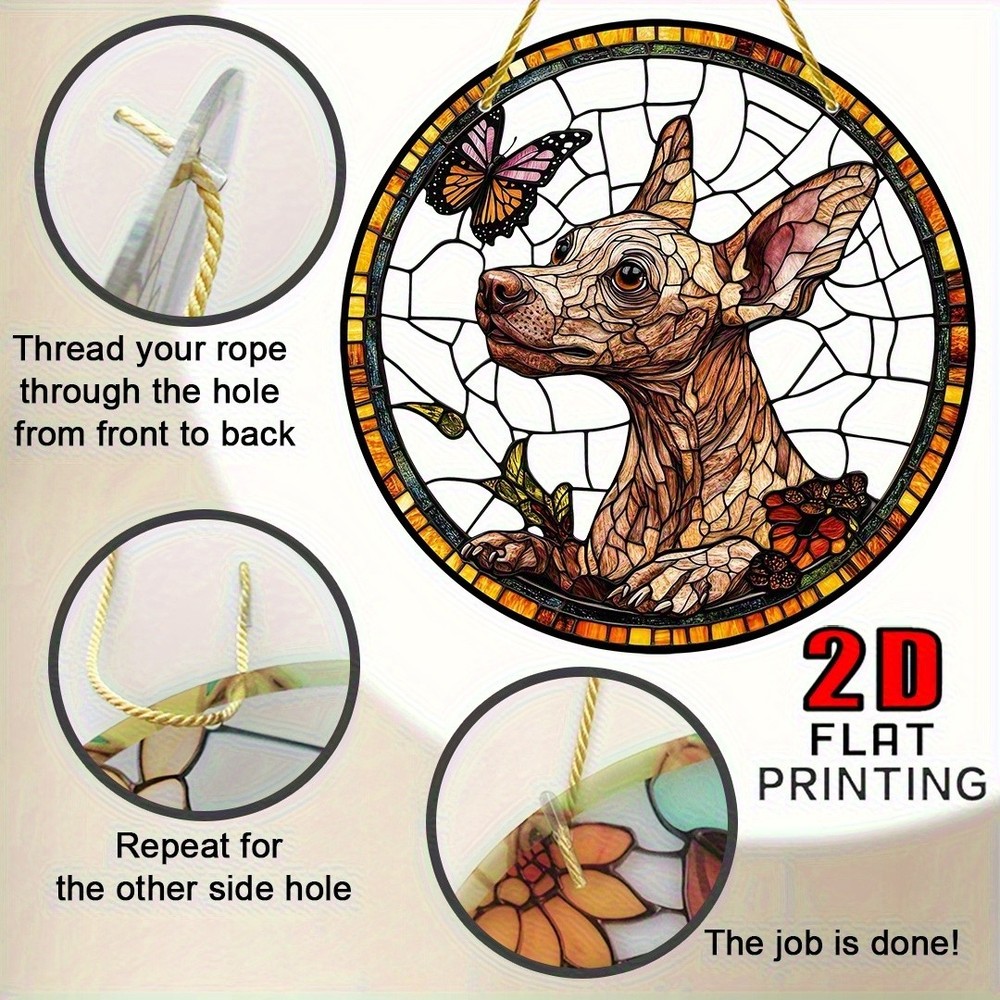 Mexican Hairless Dog Dream Catcher for Pet Lovers