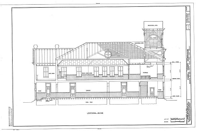 Powell County Courthouse,Washington & Court Streets,Stanton,Kentucky,KY,HABS,21