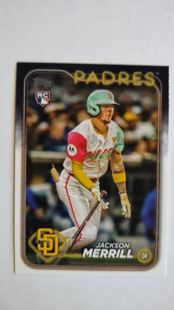2024 Topps Update Series Jackson Merrill RC Rookie #US210 San Diego Padres