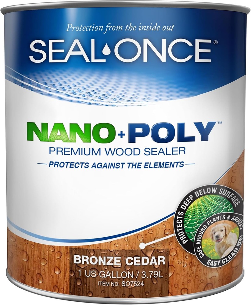 Nano+Poly Penetrating Wood Sealer with Polyurethane - Premium