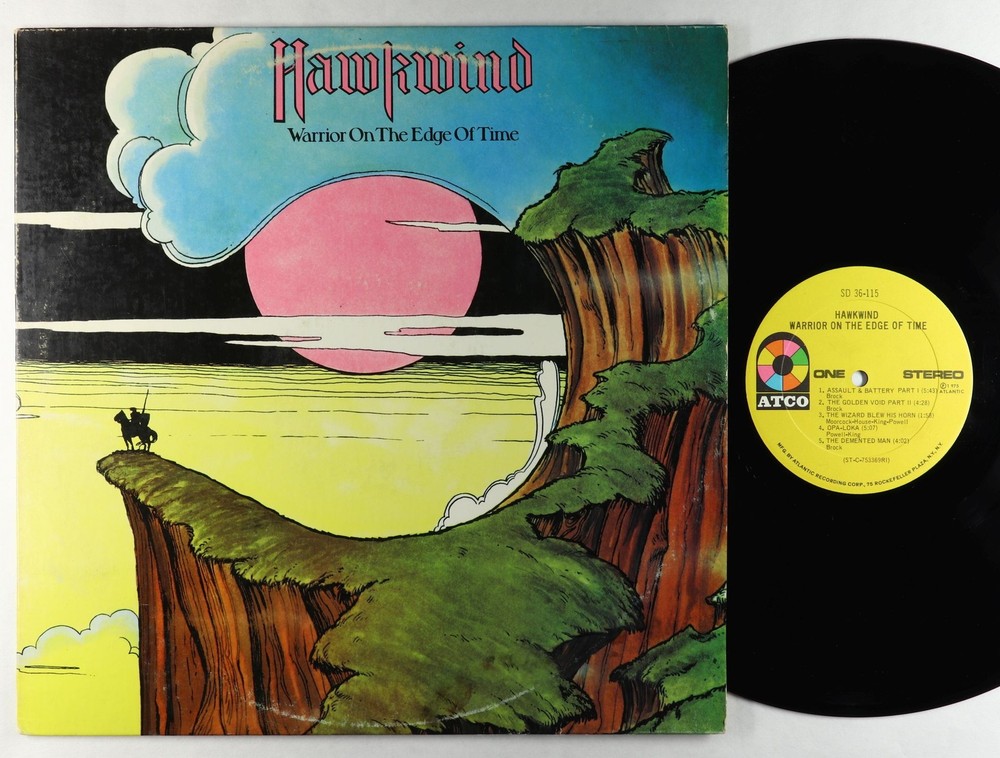 Hawkwind - Warrior On The Edge Of Time LP - ATCO