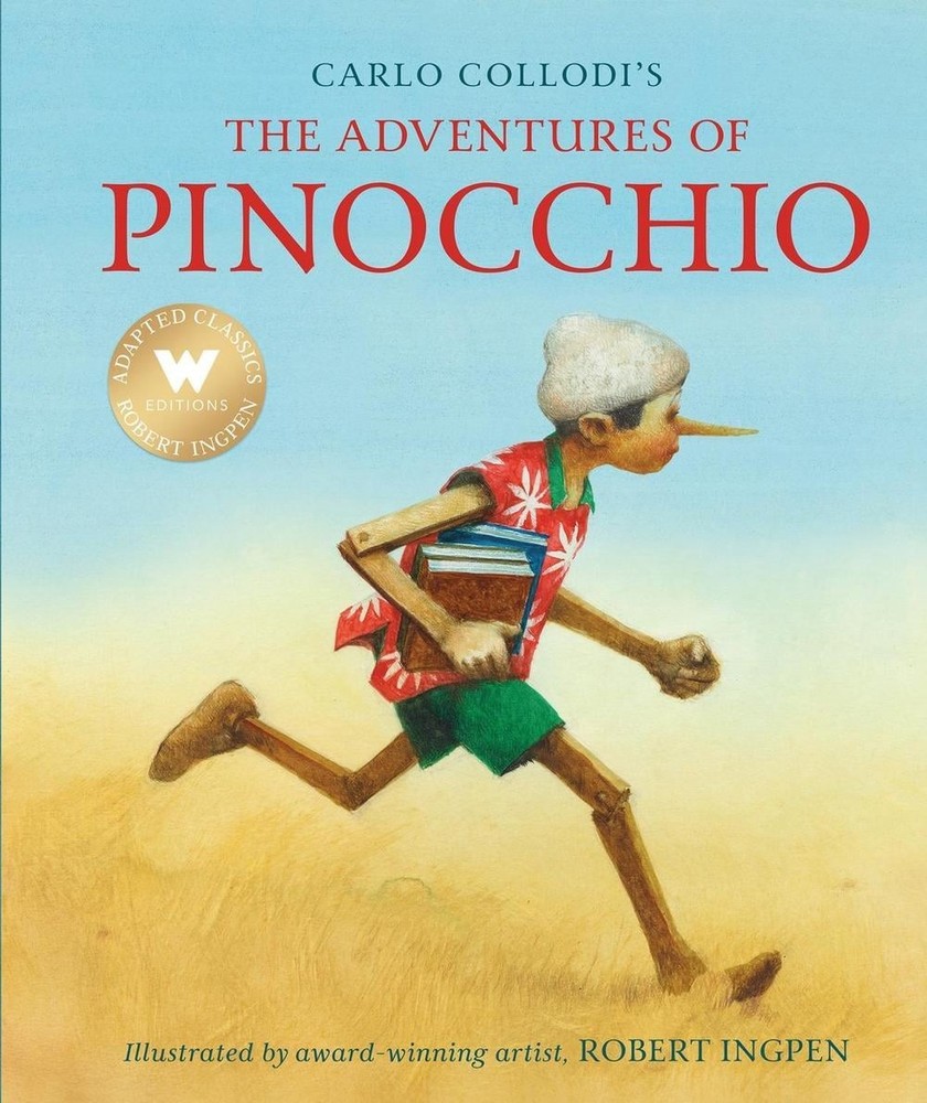 The Adventures of Pinocchio by Carlo Collodi Hardcover Book