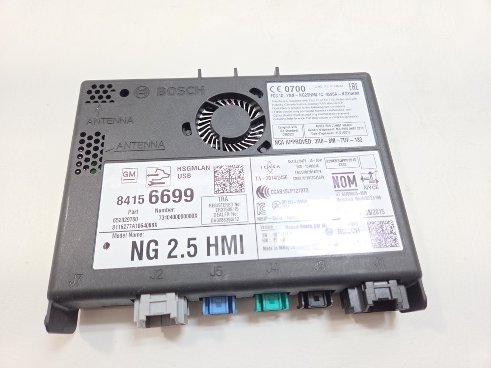 2016-2021 CHEVY GMC BUICK CADILLAC NG 2.5 HMI 84156699 VIN REMOVED
