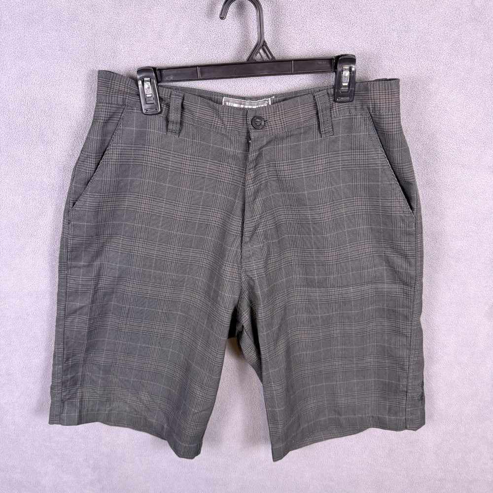 Vintage Y2K Billabong Men Shorts Baggy Chino Size 33 Surf Skate Grunge Spellout