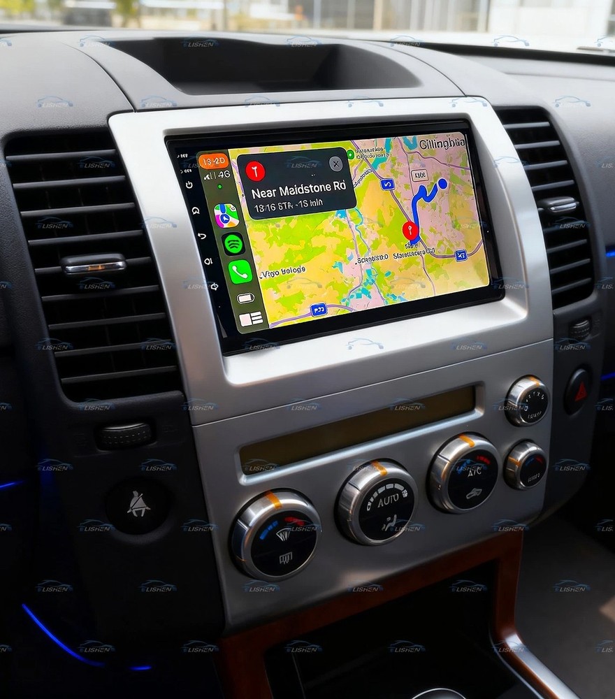 For Nissan Pathfinder 2005-2010 Carplay Android 15 Car Stereo Radio GPS Navi 32G
