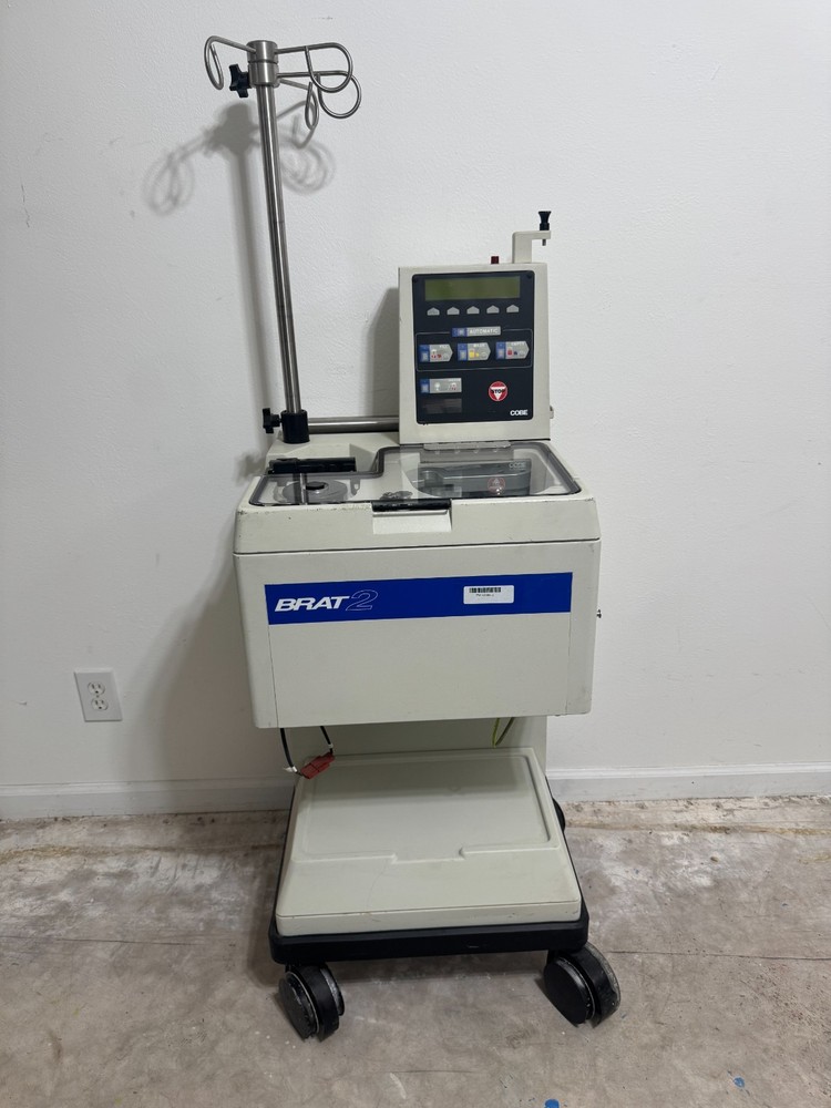COBE BRAT 2 Autotransfusion Blood Salvage System – Powers On – Clean Unit