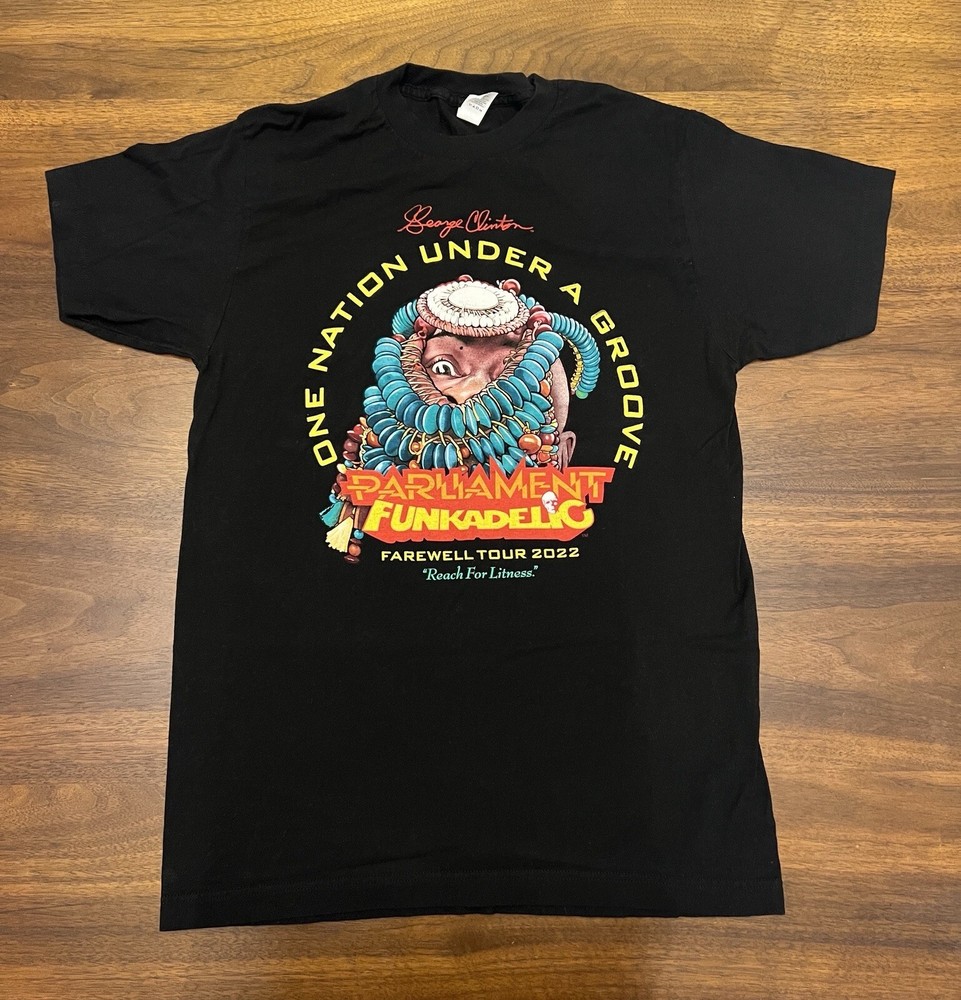 George Clinton Parliament Funkadelic Farewell Tour 2022 T-Shirt BO1392