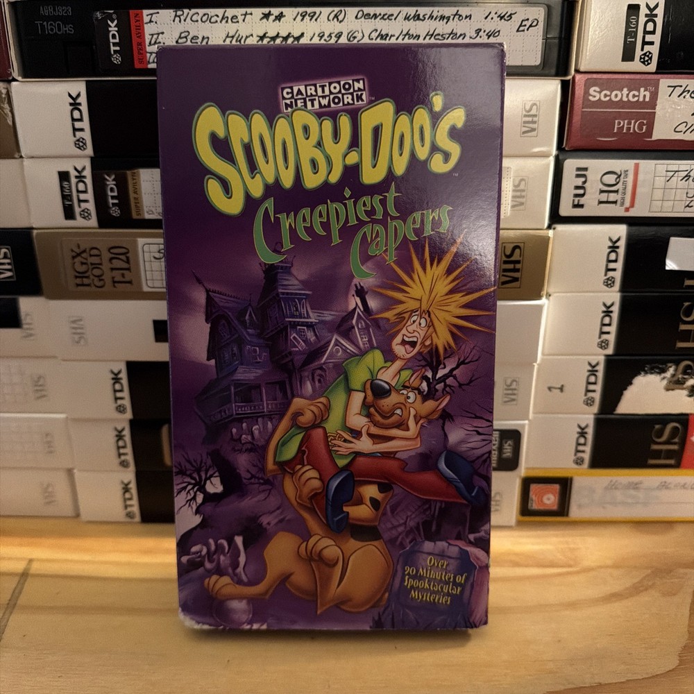 Scooby-Doo’s Creepiest Capers - Hollywood Video VHS