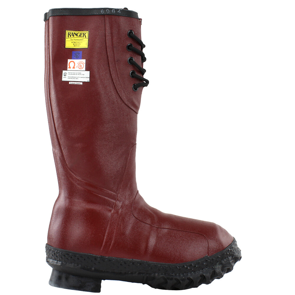 Ranger Steel Toe HeavyDuty Work  Mens Size 6 D Work Safety Shoes 9810-RED