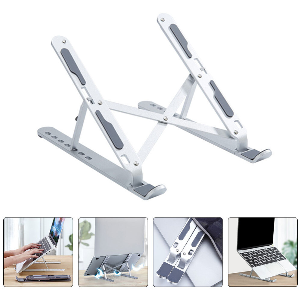 Portable Wide Folding Laptop Stand with Lifting Bracket