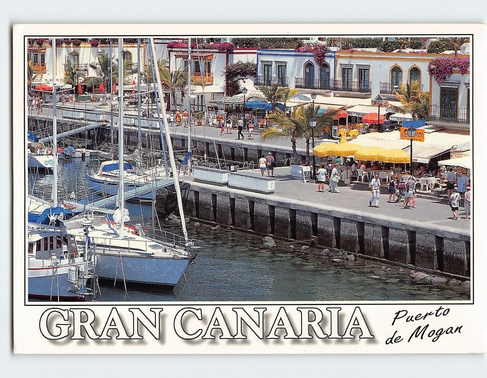 Postcard Gran Canaria Puerto de Mogan Spain