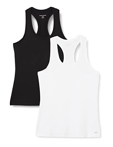 Amazon Essentials Womens Tech Stretch Racerback Tank Top (Available in Plus