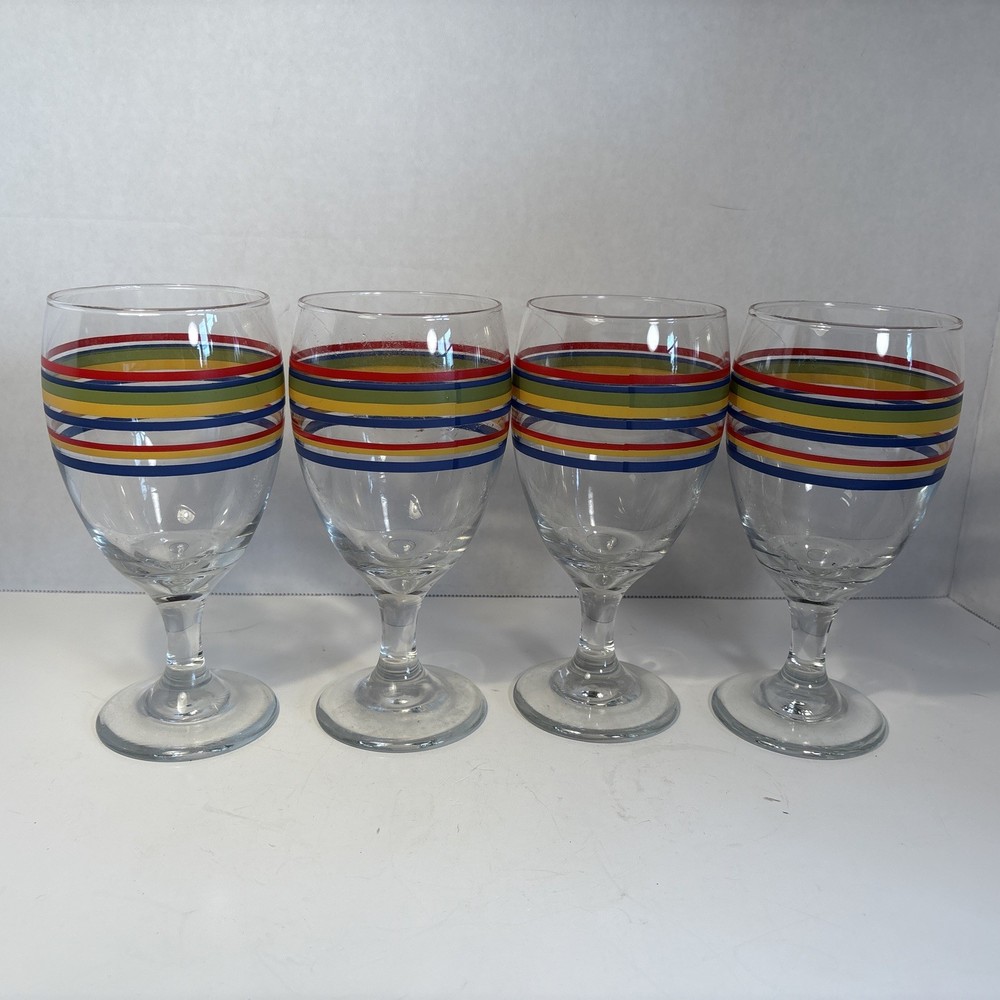 4 Vintage Libbey 