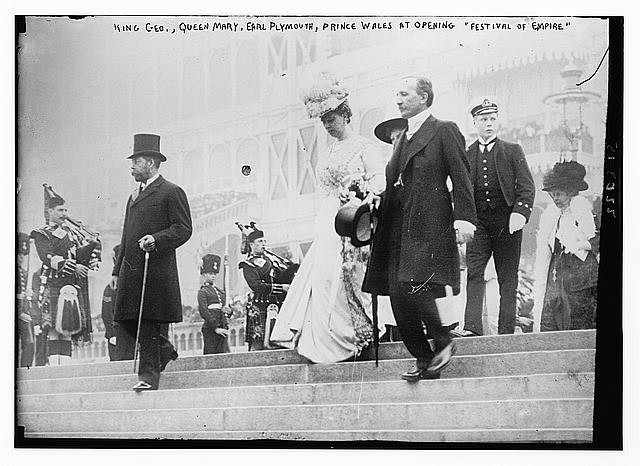 London Crystal Palace King George V Queen Mary 1911 Festival of Empire