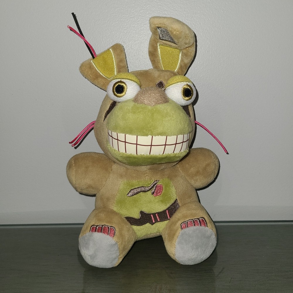 Five Nights at Freddy's FNAF Plush Nightmare Springtrap Funko 2016 Bunny Cawthon
