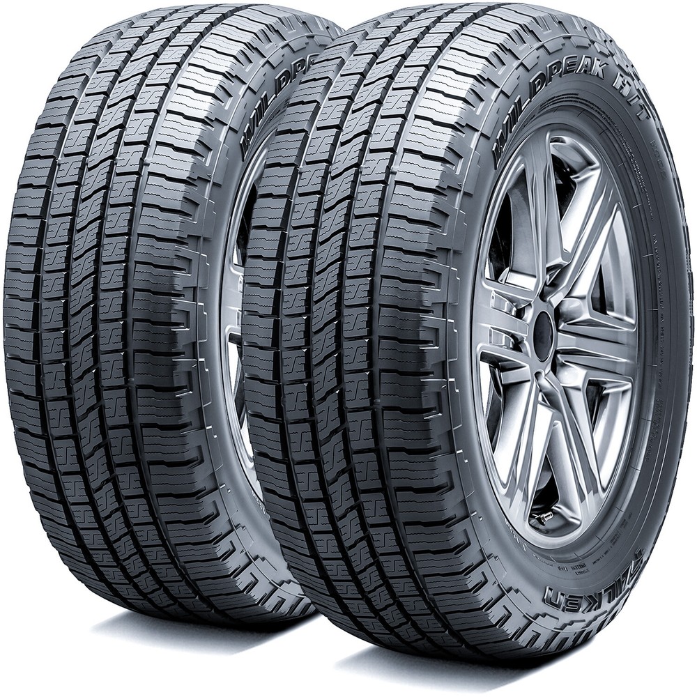 2 Tires Falken Wildpeak H/T 02 Heavy Duty LT 265/70R18 Load E 10 Ply Light Truck