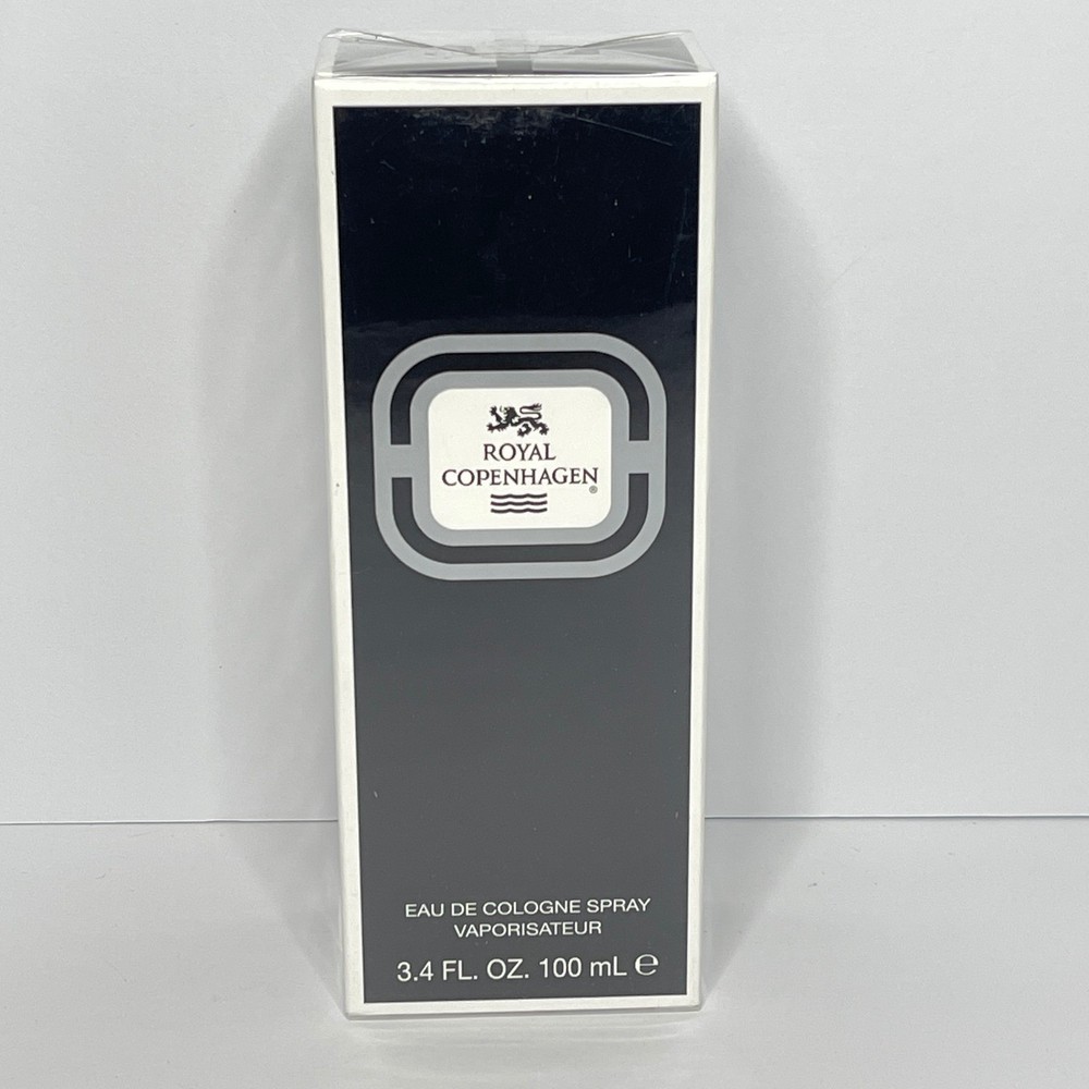 Royal Copenhagen Eau de Cologne Spray for Men 3.4 fl oz 100 mL New Sealed
