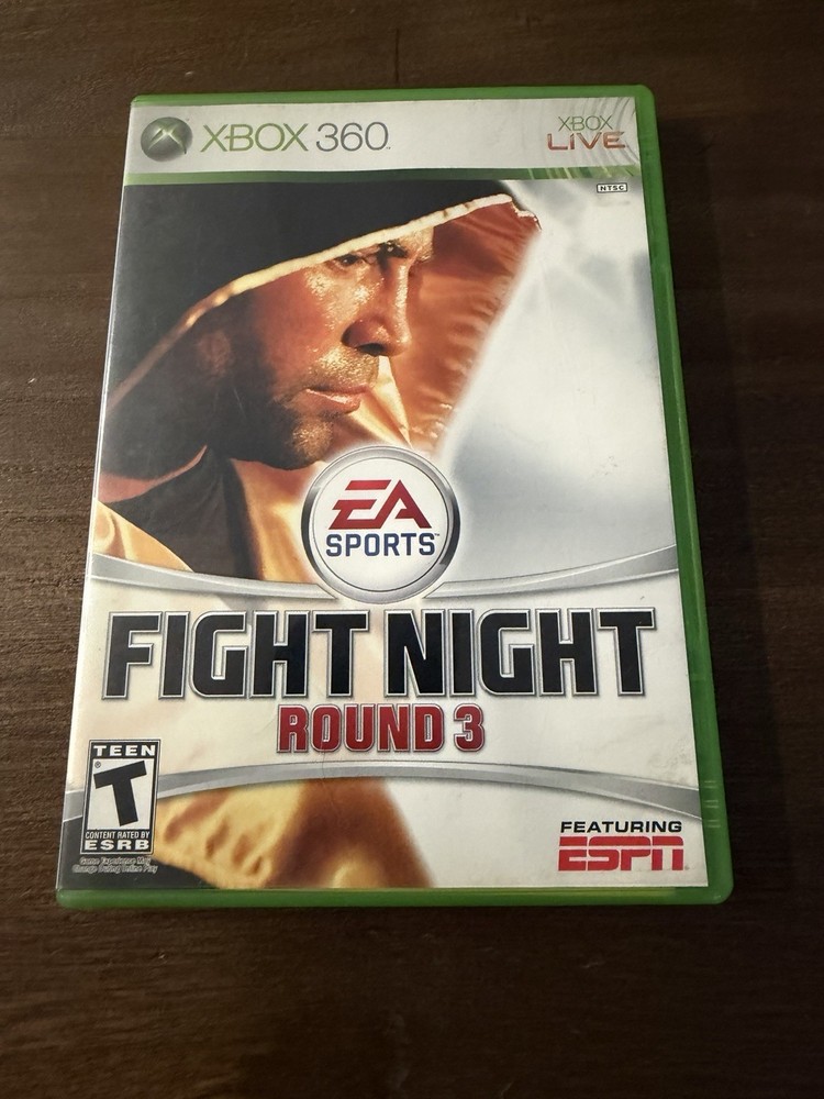 Fight Night Round 3 (Microsoft Xbox 360, 2006) CIB Tested