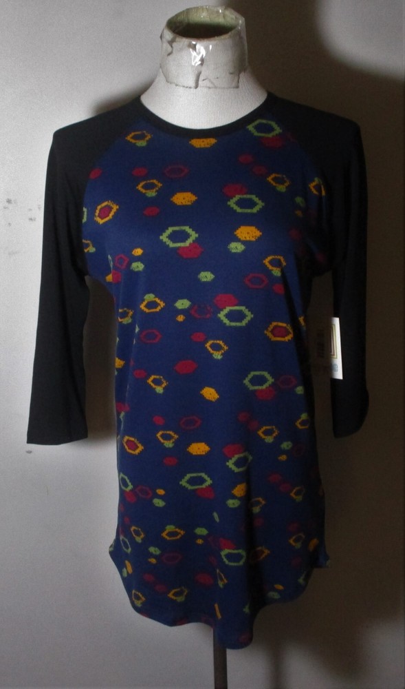 LULAROE Blue Black 