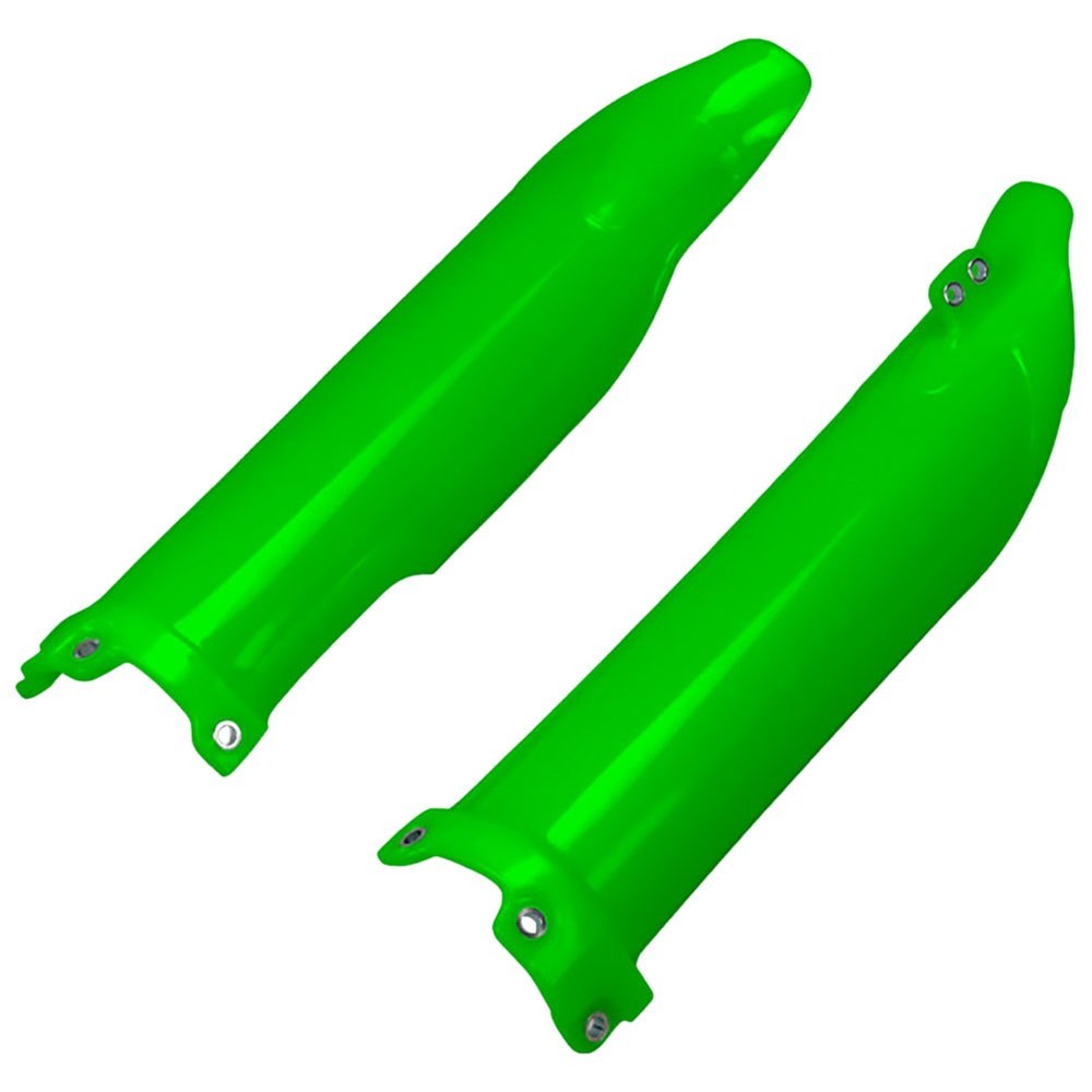UFO Fork Guards Covers Protectors Green KX250F & X 2019-2026 KX450F & X 09-26
