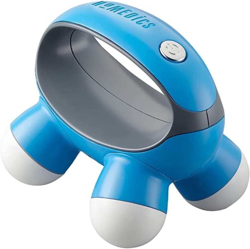 Homedics, Quatro Mini Hand-Held Massager with Hand Grip, Battery Operated **